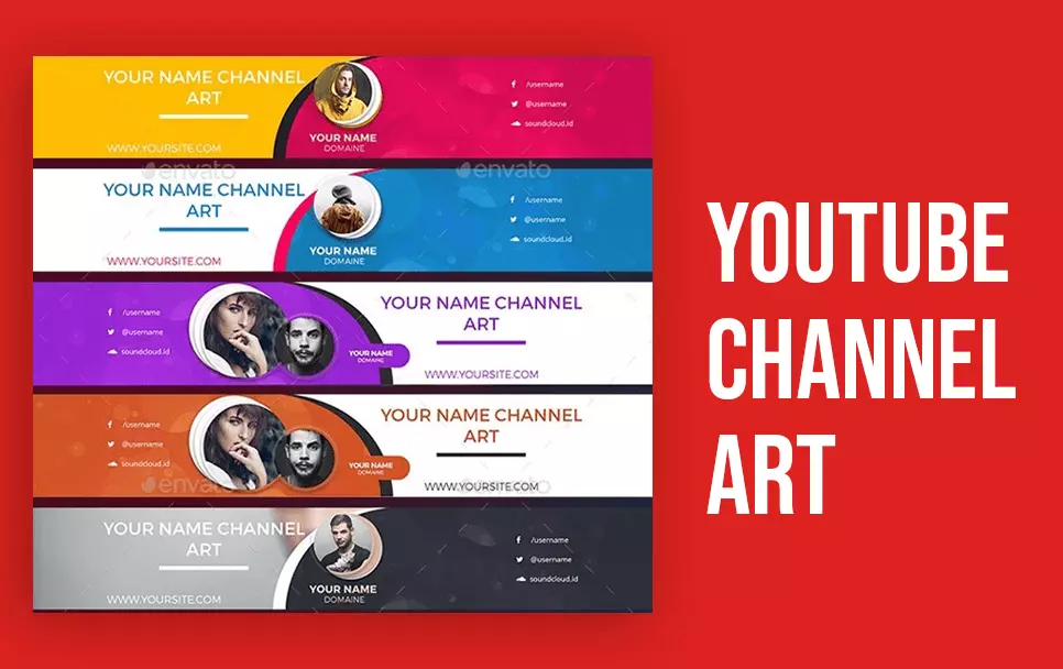 How To Create Artistic YouTube Channel Art In 2022